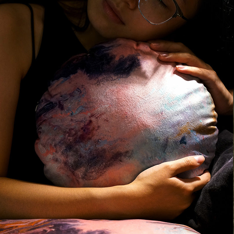 "Things from the Other World" Round Sticker Pillow
